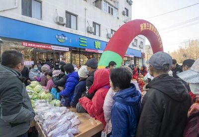 三寰集團推出新零售模式!方便百姓買到便宜菜